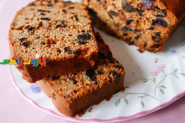 طرز تهیه کیک میوه ای