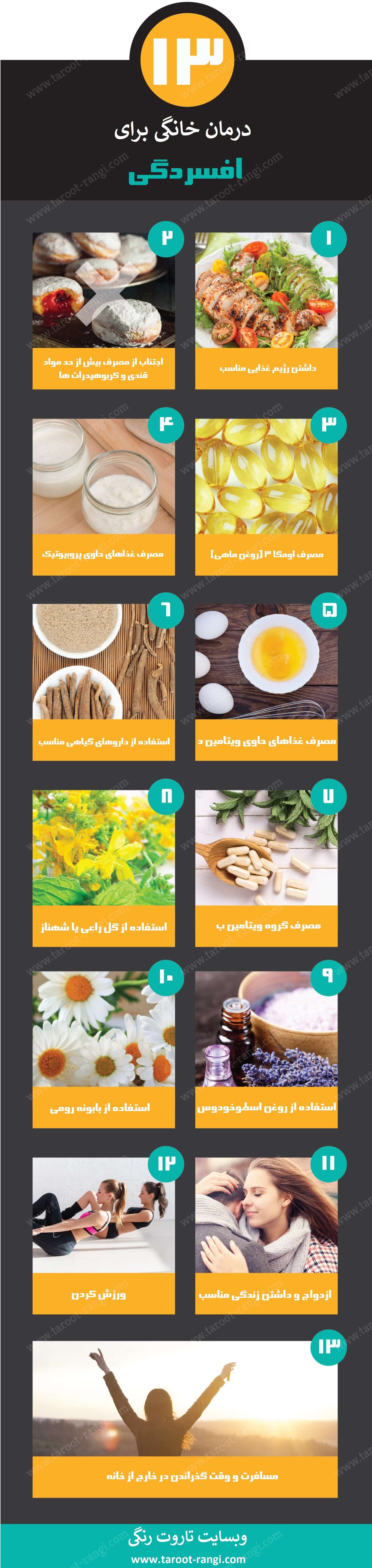 درمان خانگی افسردگی