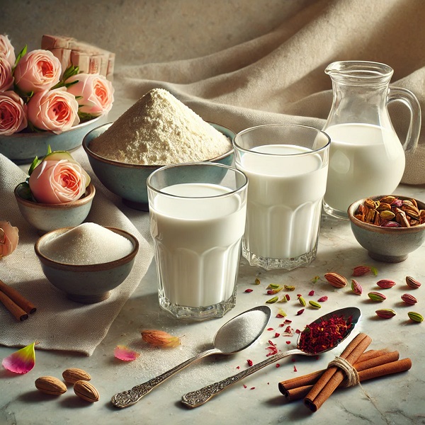 مواد لازم فرنی
