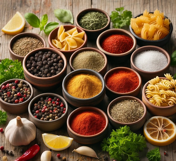 مواد لازم و طرز تهیه ادویه انواع ماکارونی و سالاد ماکارونی