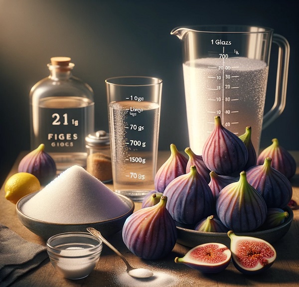 مواد لازم مربای انجیر خانگی