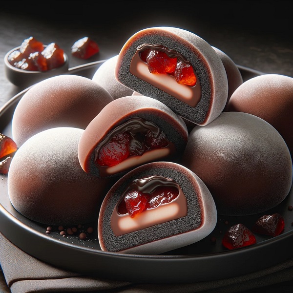 موچی شکلاتی و مربایی