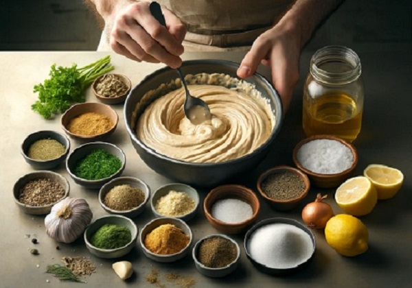 طرز تهیه سس ارده روش اول