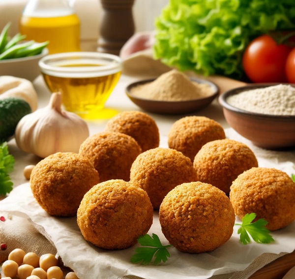 مواد لازم و طرز تهیه فلافل عربی مواد لازم و طرز تهیه فلافل عربی