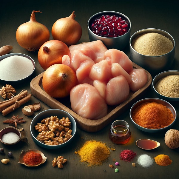 مواد لازم فسنجان مجلسی