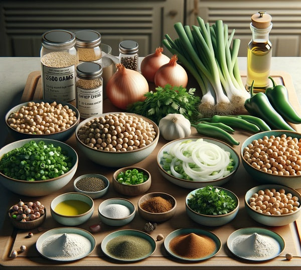 مواد لازم فلافل عربی