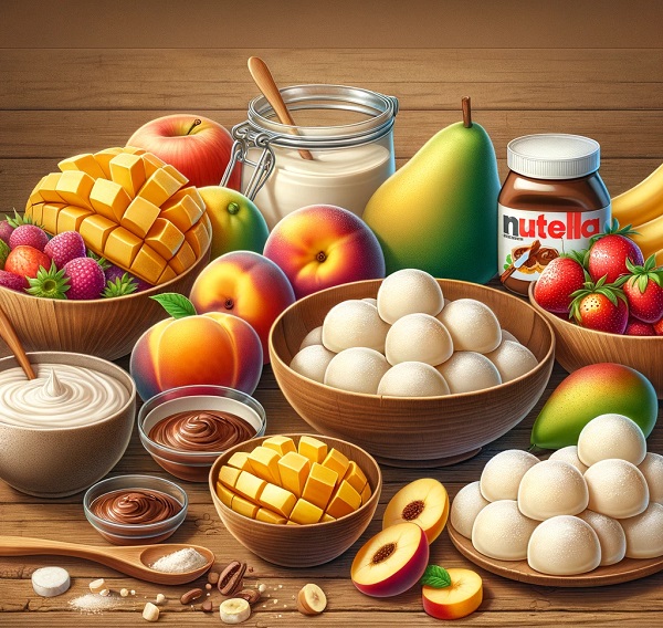 مواد لازم فیلینگ موچی