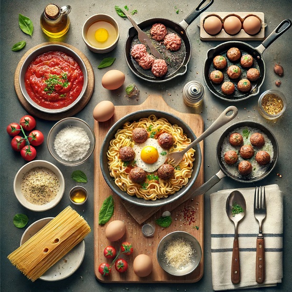 طرز تهیه پاستای نواری