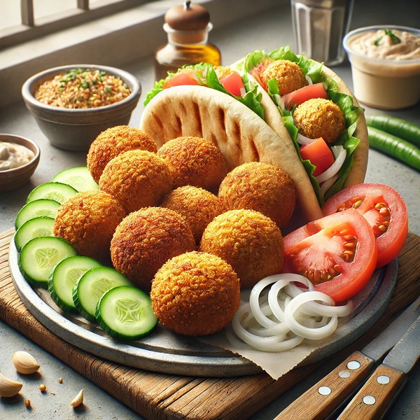 مواد لازم و طرز تهیه فلافل بازاری مواد لازم و طرز تهیه فلافل بازاری