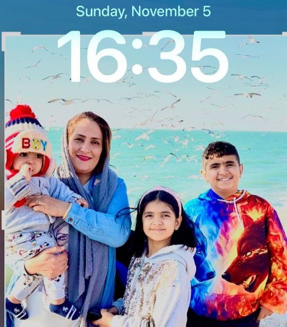 زن و فرزندان هادی چوپان