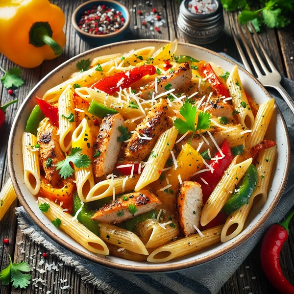 مواد لازم و طرز تهیه پاستا چیکن فاهیتا مواد لازم و طرز تهیه پاستا چیکن فاهیتا