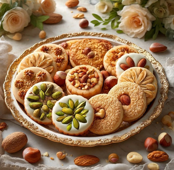 کوکی چاکلت آجیلی