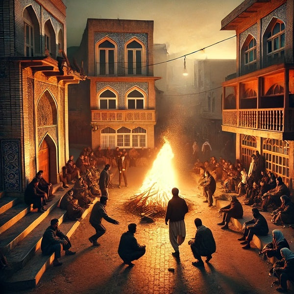 تبریک ادبی چهارشنبه سوری