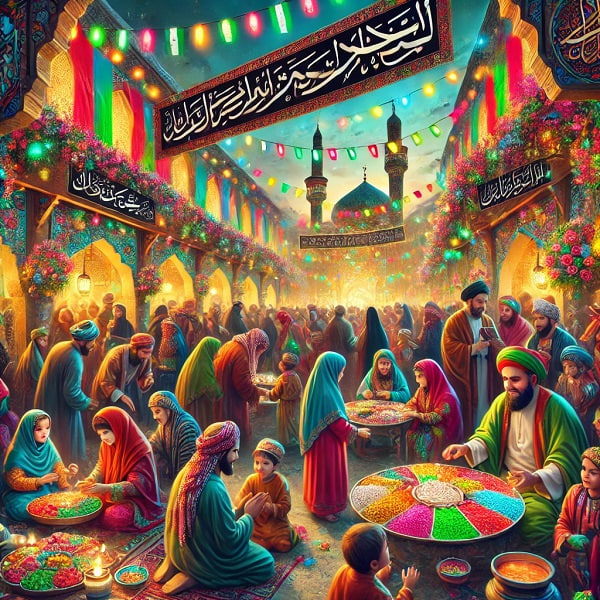 تبریک دوستانه نیمه شعبان
