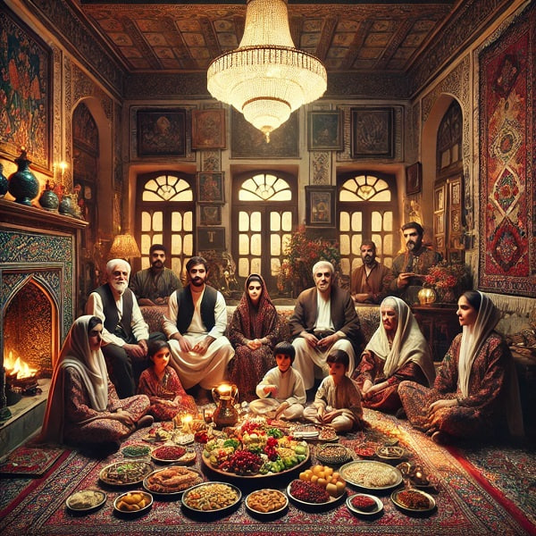 تبریک رسمی شب یلدا