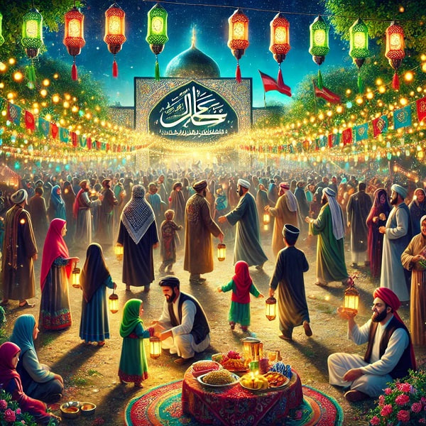 تبریک رسمی نیمه شعبان