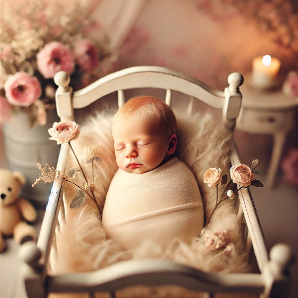 تبریک صمیمی تولد نوزاد دختر