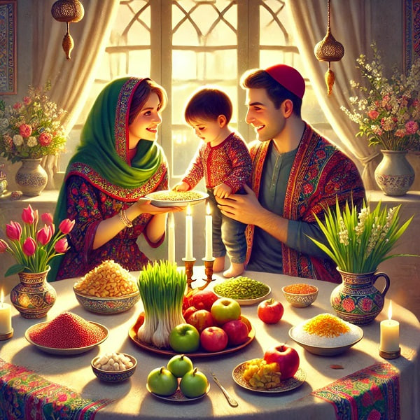 تبریک عاشقانه سال نو