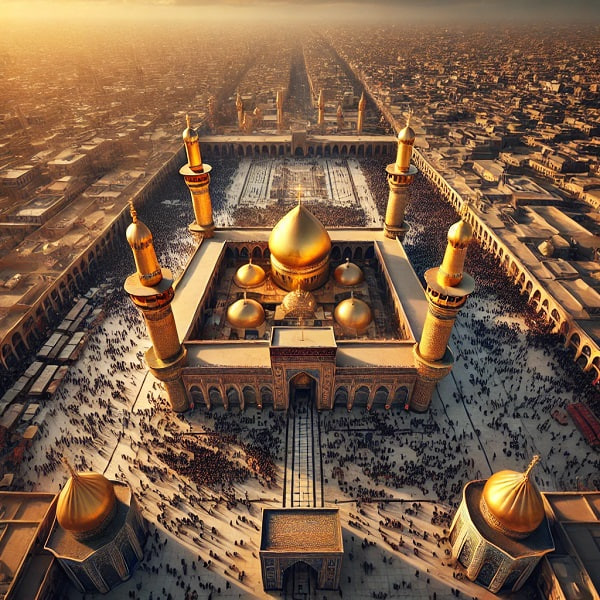 تبریک مذهبی بازگشت از کربلا