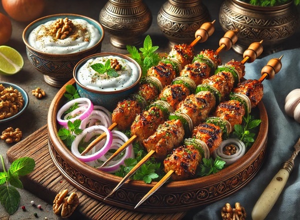 مواد لازم و طرز تهیه جوجه کباب گریل شده با ماست مواد لازم و طرز تهیه جوجه کباب گریل شده با ماست