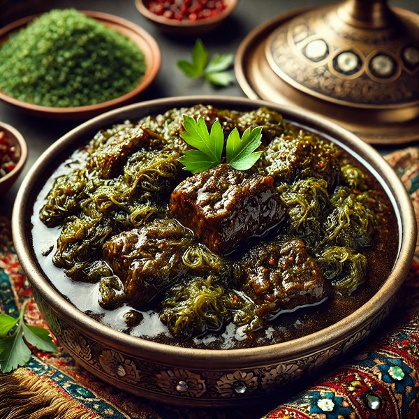 مواد لازم و طرز تهیه خورشت کرفس
