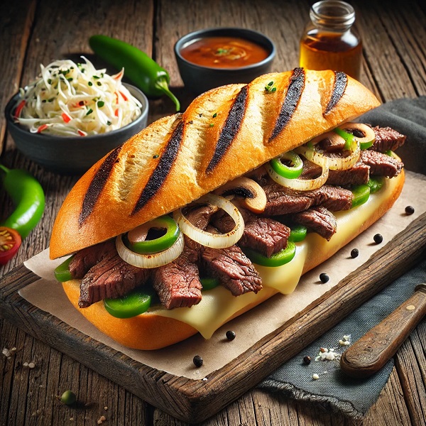 مواد لازم و طرز تهیه ساندویچ استیک گوساله