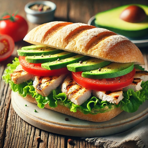 مواد لازم و طرز تهیه ساندویچ مرغ