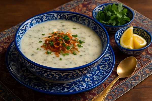 مواد لازم و طرز تهیه سوپ شیر رستورانی