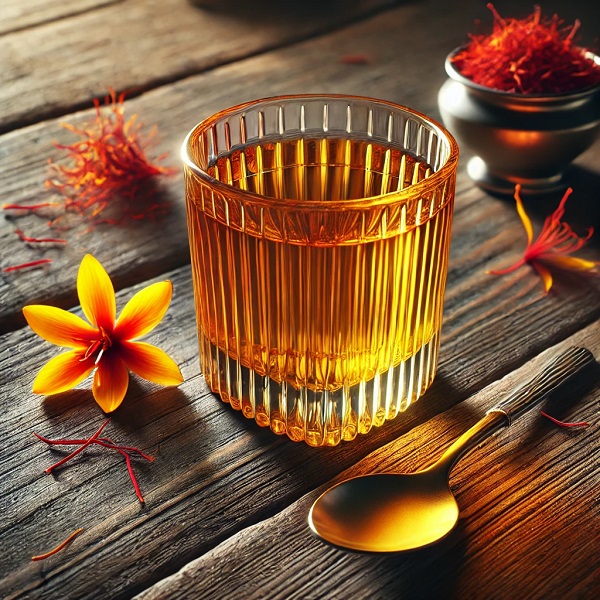 مواد لازم و طرز تهیه شربت زعفران