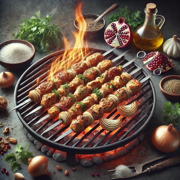 طرز تهیه جوجه کباب ترش