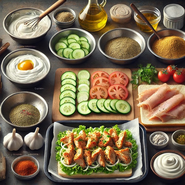طرز تهیه سادویچ شاورما