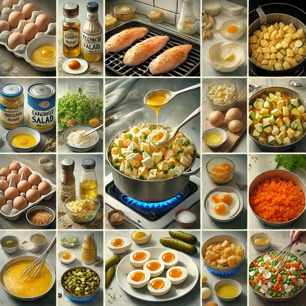 طرز تهیه سالاد الویه