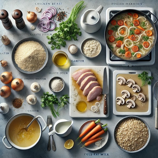 طرز تهیه سوپ شیر رستورانی
