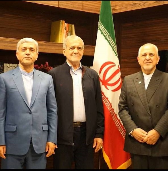 ظریف و مسعود پزشکیان