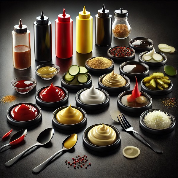 مواد سس مخصوص برگر رستورانی