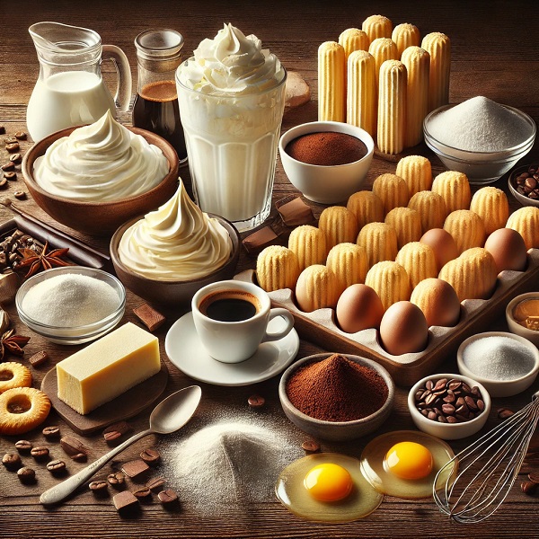 مواد لازم تیرامیسو