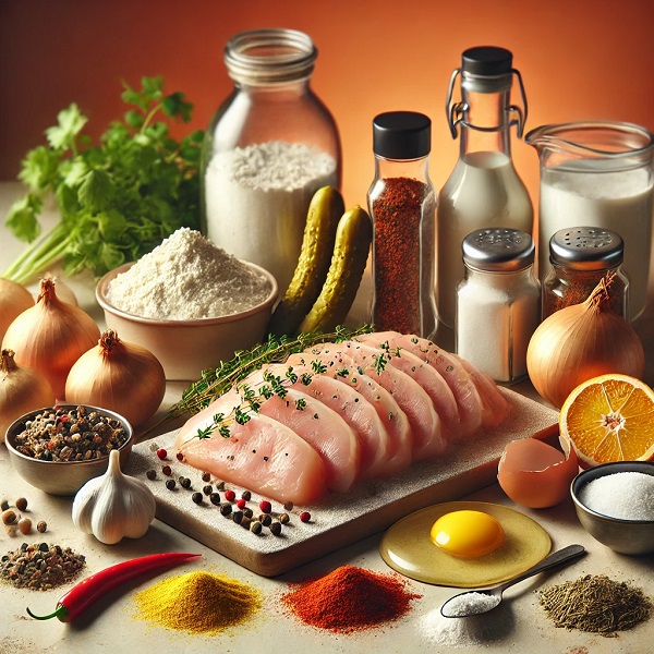 مواد لازم جوجه چینی