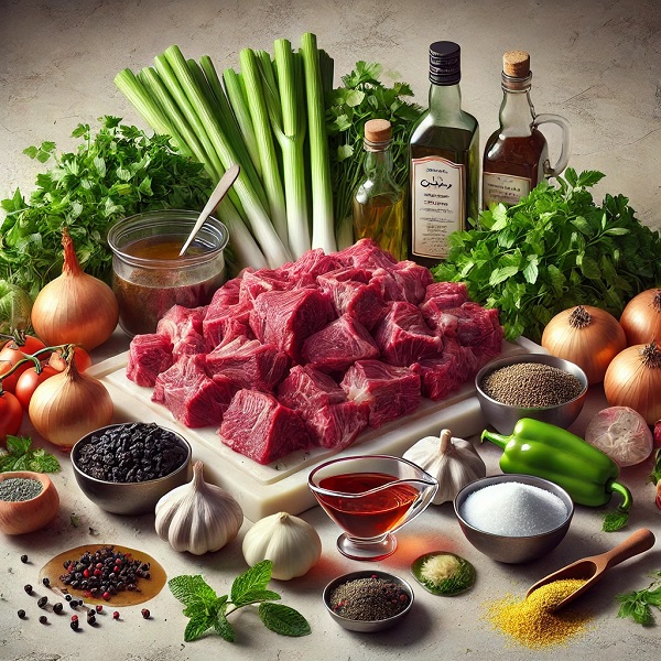 مواد لازم خورشت کرفس