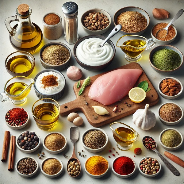 مواد لازم ساندویچ شاورما