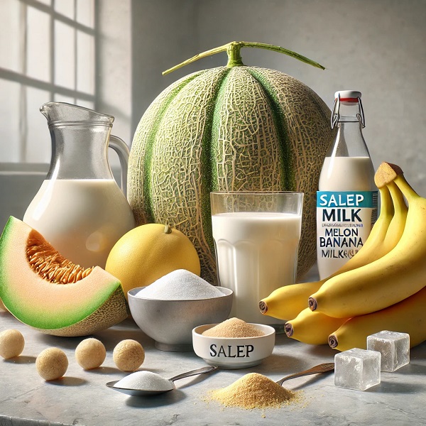 مواد لازم شیر موز طالبی