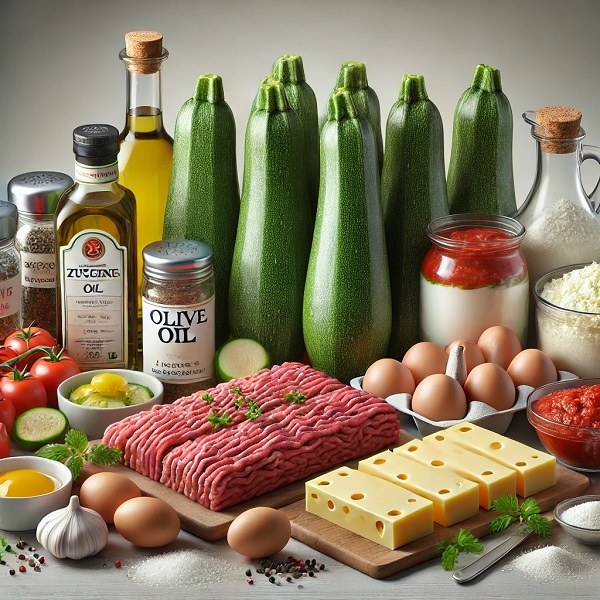 مواد لازم لازانیا رژِیمی