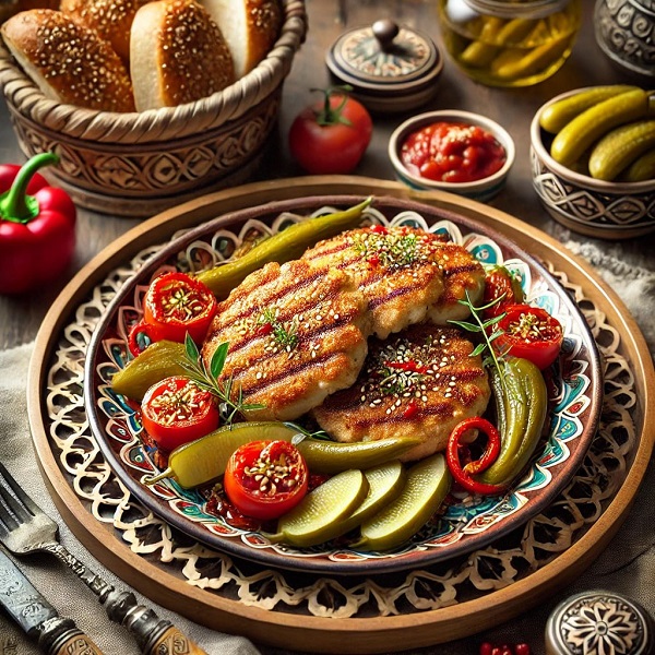 کتلت مرغ مجلسی
