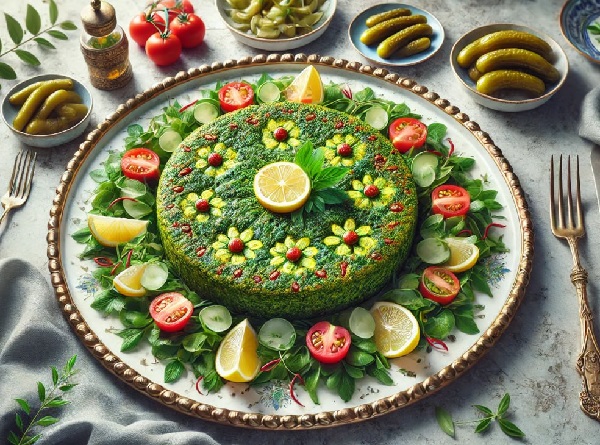 مواد لازم و طرز تهیه کوکو سبزی مجلسی