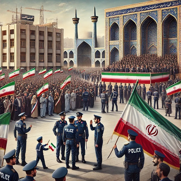 تبریک ادبی هفته نیروی انتظامی