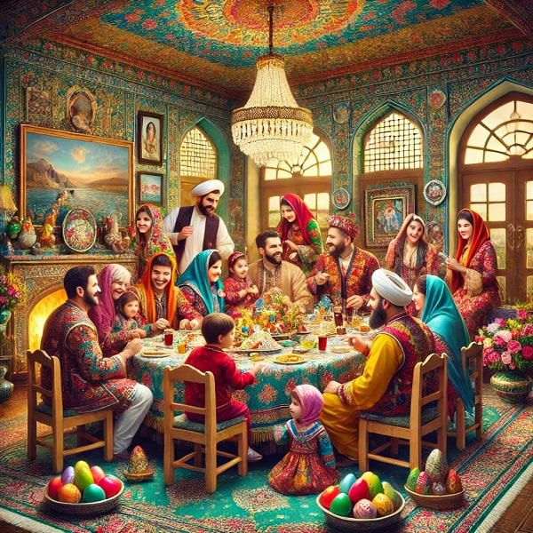 تبریک خانوادگی عید نوروز