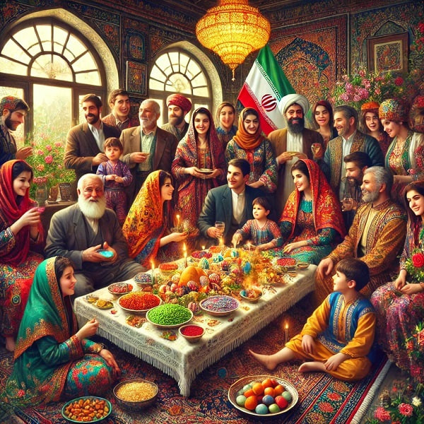 تبریک دوستانه عید نوروز