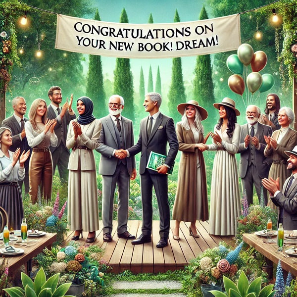 تبریک رسمی چاپ کتاب