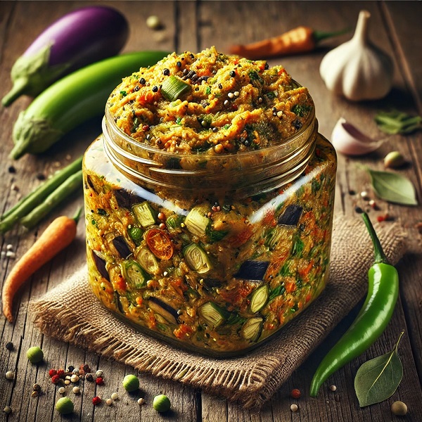 مواد لازم و طرز تهیه ترشی لیته