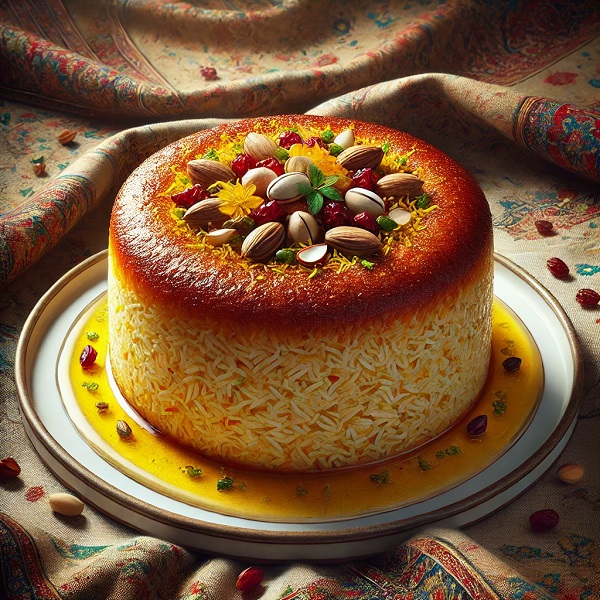 مواد لازم و طرز تهیه ته چین گوشت مجلسی