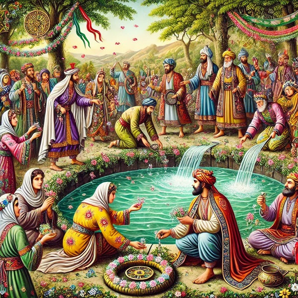 جشن آبانگان و پایان خشکسالی